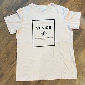 Venice Graphic Tee - Soft Pink